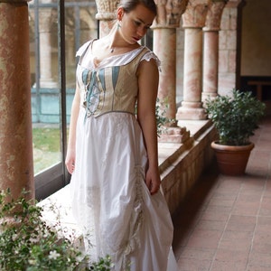 Hunt of the Unicorn wedding gown