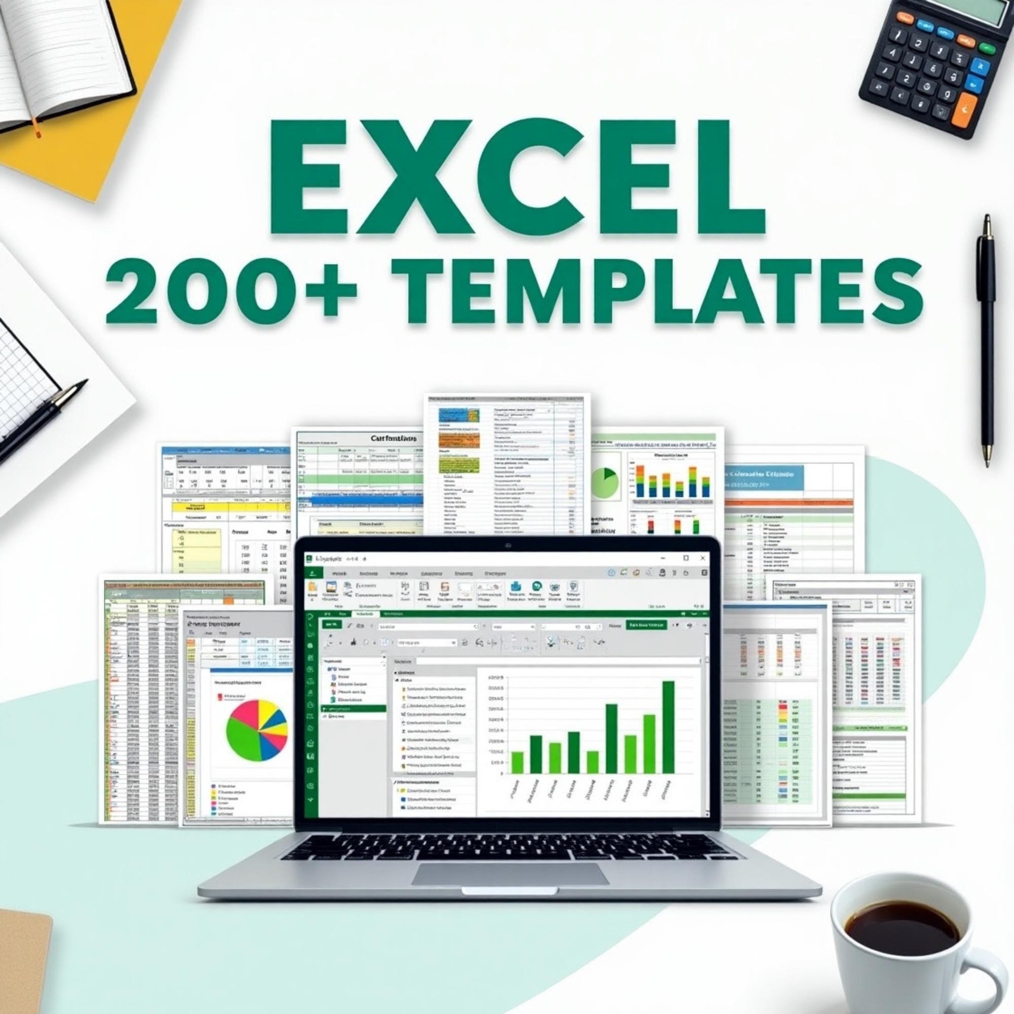 200+ Excel & Google Sheets Templates, Ultimate Productivity and ...
