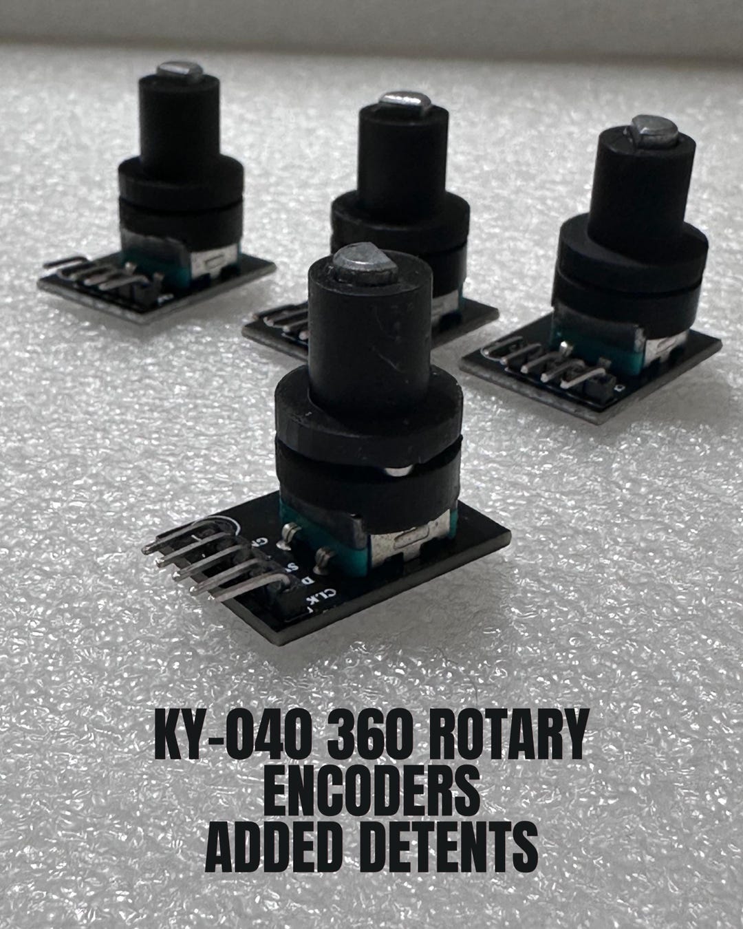 High-torque Rotary Encoder, Tactile KY-040, Custom Ball Spring Detent ...
