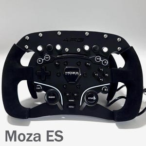 Moza R5/R3/ES Custom Wheel Mod for PC Micro Controller Aluminum Suede
