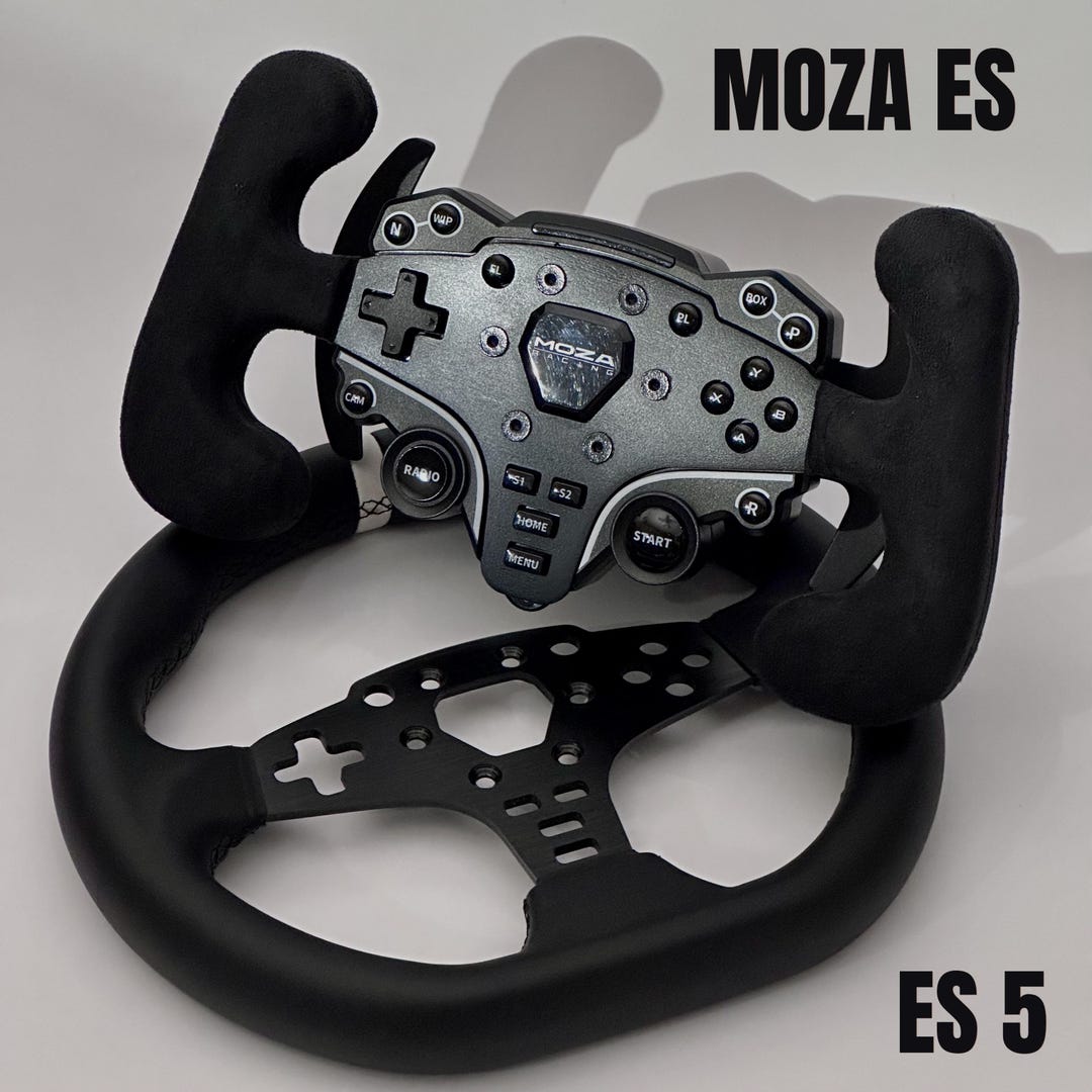 Moza R3 Racing Wheel Mod Handmade Suede Racing Wheel Mod for Moza R5/R3/ES - Etsy