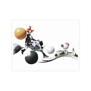 Künstlerisches Postkarten-Bundle für kreative Seelen, Einzigartige Grußkarten, Briefpapier-Set, Moderne Kunst-Geschenke, Handgeschriebene Notizen