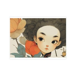 Künstlerische Postkarten-Sets | Einzigartige Blumenmuster | Ideal für das Senden von Liebe, Einladungen oder Kunstsammler | Perfekt für Geburtstage &