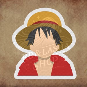 Anime Pirate Clip Art - High-Quality Printable Stickers, SVG & PNG, Instant Download, Anime Characters, Digital Art Files