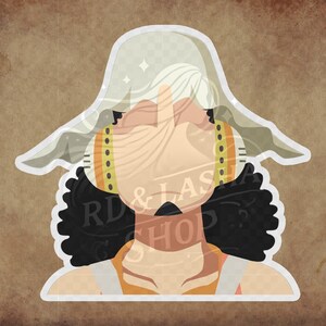 Pirate Clip Art Anime - High-Quality Printable Stickers, SVG & PNG, Instant Download, Anime Characters, Digital Art Files