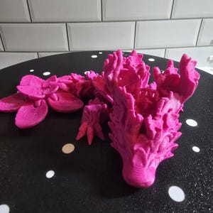 Cherry Blossom Dragon Straw Topper