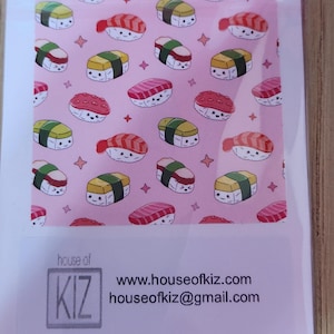 Lens Cleaning Cloth - Sushi and Boba