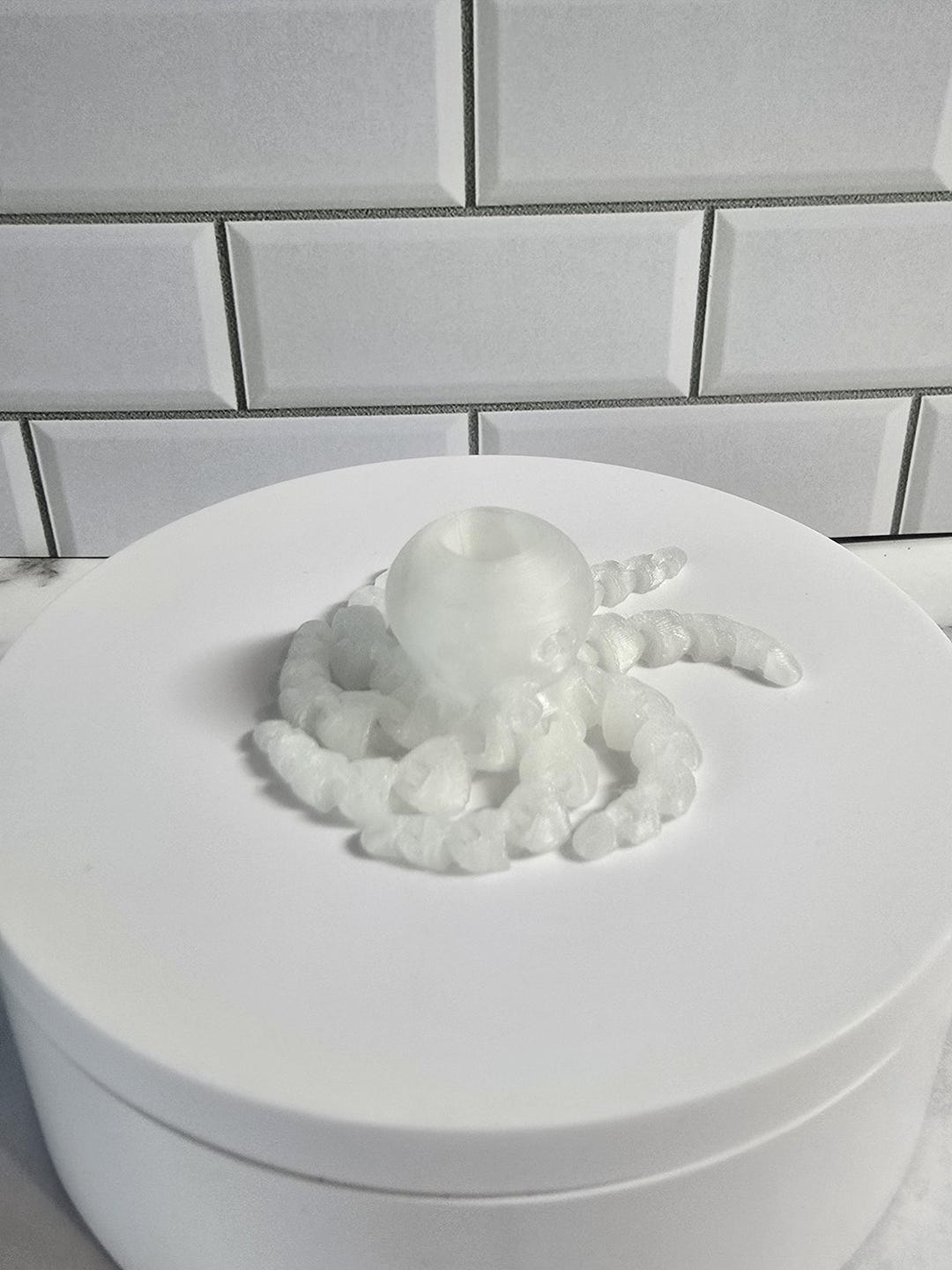 Octopus Straw Topper - I Glow Blue in the Dark - Etsy