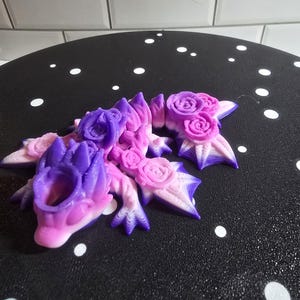 Rose Dragon Straw Topper
