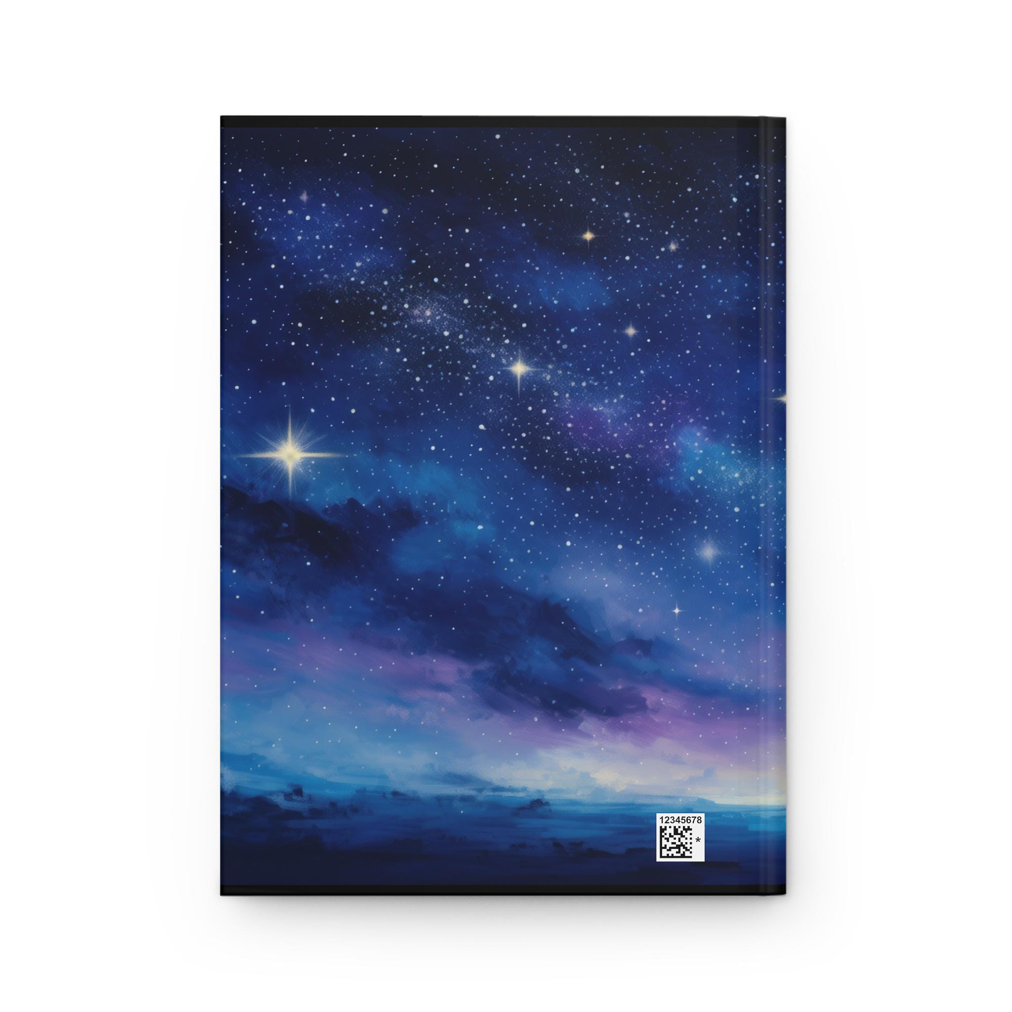 Starry Night Sky Hardcover Journal | Galaxy Constellation Notebook - Etsy