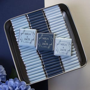 Wedding Favors Chocolate, Wedding Favors, Engagement Chocolate, Custom Wedding Chocolate, Luxury Gold Chocolate, Wedding Table Decor