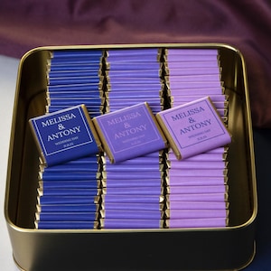 Chocolate Gifts for Wedding, Adult Birthday Favors, Personalized Chocolate Favors, Baby Shower Favors, Custom Wedding Chocolate