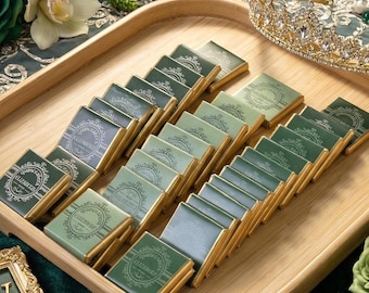 Quinceañera Chocolate Favors: Personalized Birthday Party Treats