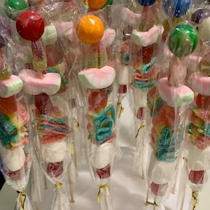 Candy Kabobs/ party favor candy sticks