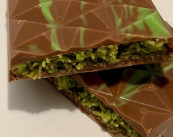 Chocolate Pistachio Kanafah Bar/Dubai Chocolate