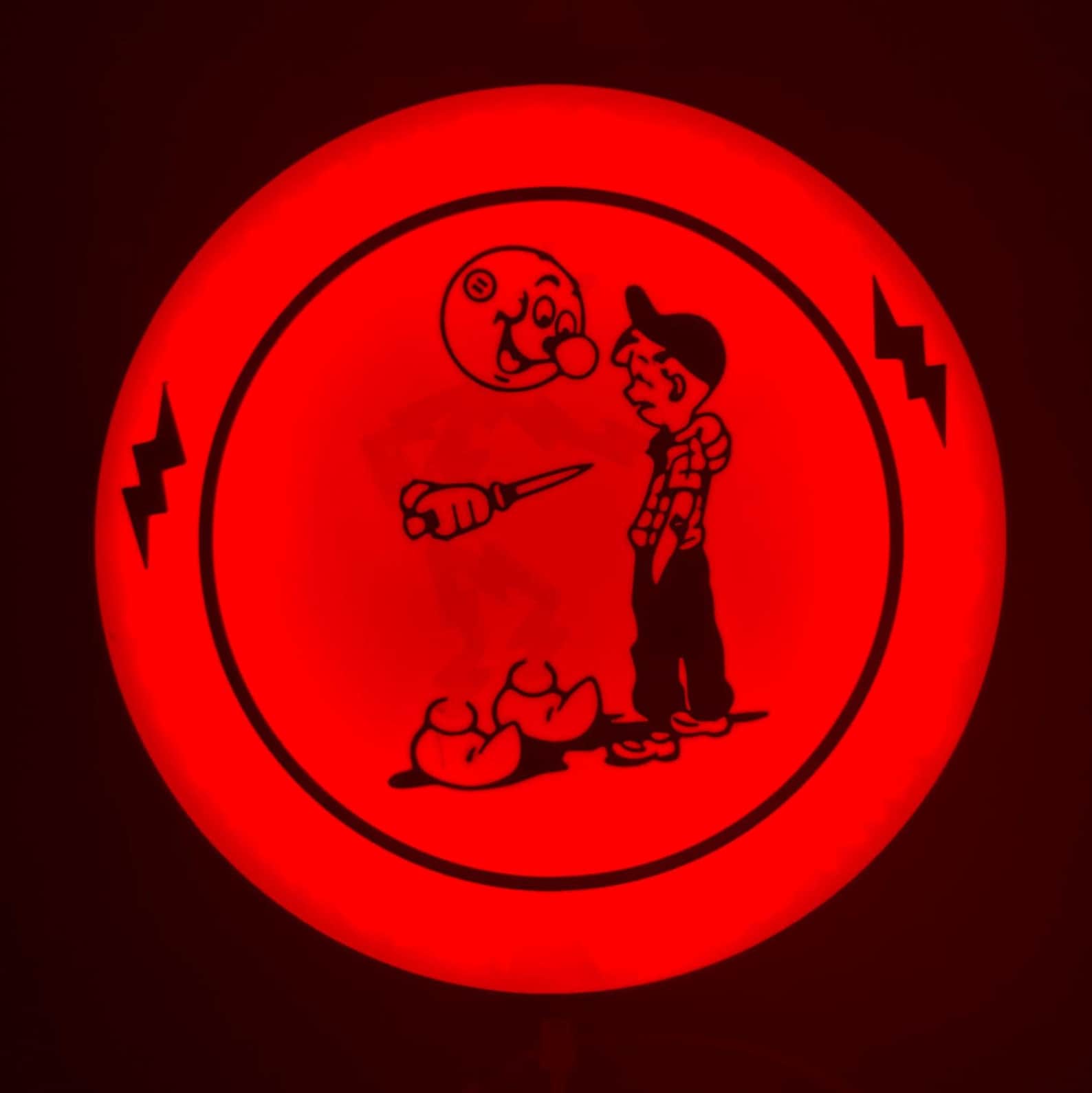 Signs Ray Reddy Reddy Kilowatt Light Sign - Remember Kids Electricity Will Kill You! - Etsy