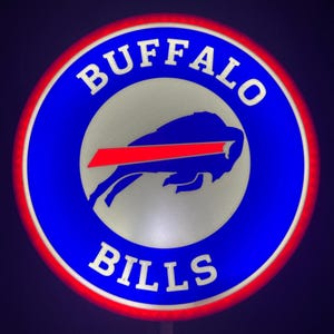 Buffalo Bills RGB LED light sign