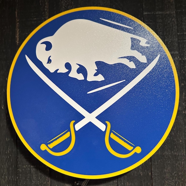 Buffalo Sabres  RGB LED light sign