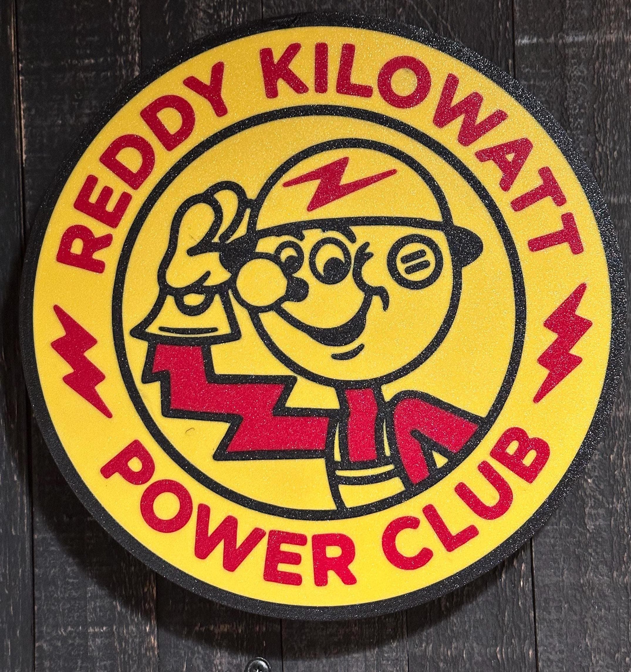 Reddy Kilowatt Lamp - Etsy