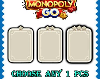 MonopolyGo HAPPY HARVEST - 1-3 Star Sticker - 1 pcs