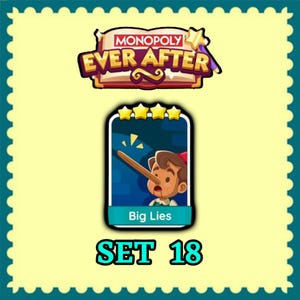 Mogo Sticker 4 Stars Big Lies Set 18 - Ever After