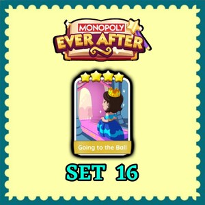 モゴステッカー 4つ星 舞踏会に行くセット 16 - エバーアフター