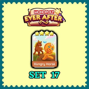 モゴステッカー 4スター ハングリーホースセット 17 - エバーアフター