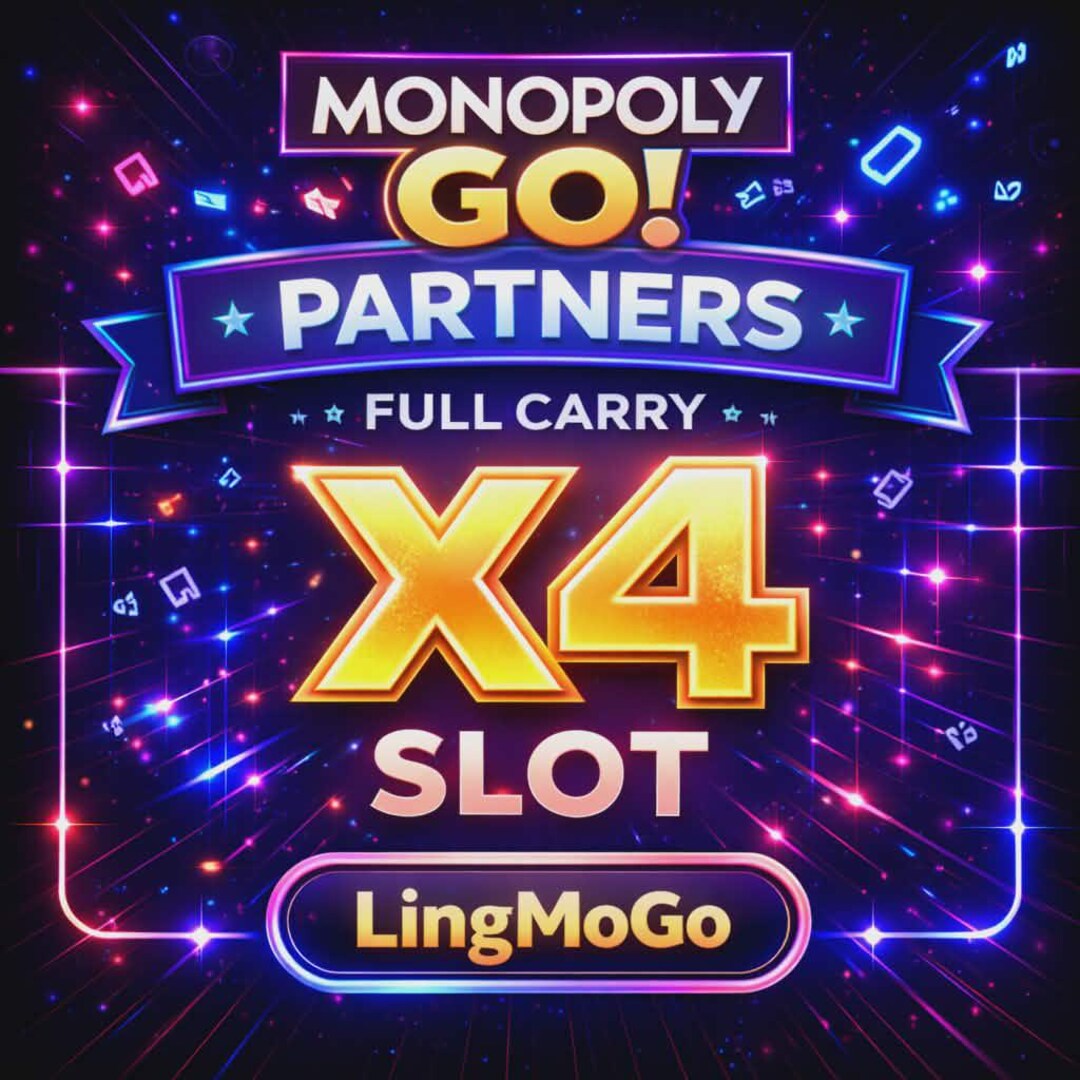 Monopoly GO – Partners Event (10th) – Full Service 80K Points – 4 Slot ...