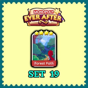 Mogo Sticker 4 Stars Forest Path Set 19 - Ever After