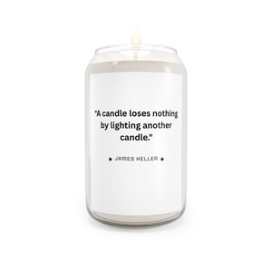Scented Candle, Cozy Home Decor - Self-Care Gift, Birthday Present, Relaxation Aid, Motivational Candle, Room Fragrance