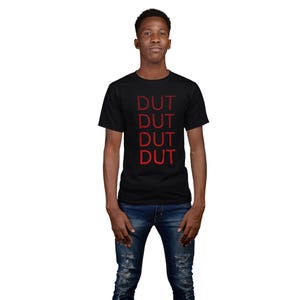 Marching Band - Unisex Cotton T-shirt: "Dut Dut Dut Dut"