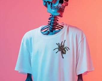T-shirt spin: uniseks Halloween-kostuumshirt, kleding voor natuurliefhebbers
