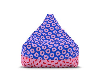 Funda de poliéster colorida para puf: un lugar acogedor para descansar