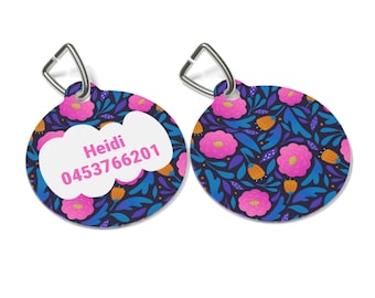 Custom Name Pet ID Tag: Custom Dog and Cat Collar