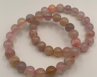 Blomma Agat Buddha Armband