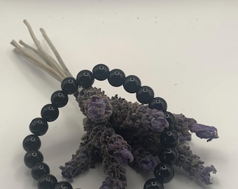 6 mm Onyx Buddha-armband