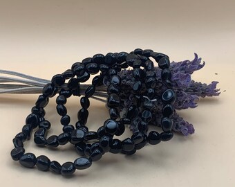 Onyx Pebble Buddha Armband Set