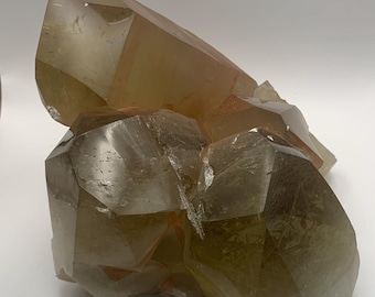 Sällsynt naturligt citrinkluster