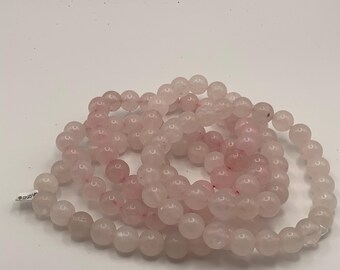Rosenkvarts Buddha-armband 10 mm