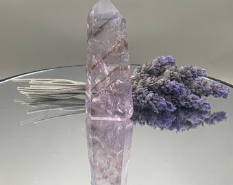 Lavendel Ametist Polerat Torn