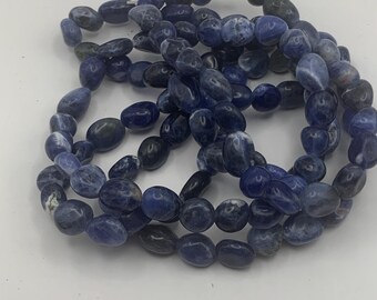 Sodalitsten Buddha armband