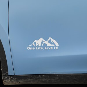 ONE LIFE LIVE IT Auto Van Stoßstange Fenster Vinyl Aufkleber