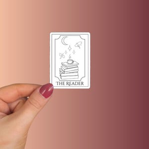 Bookish Sticker - The Reader Tarot
