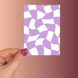 Kindle Skin Einlagen - Checker Swirl