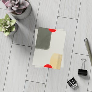 Künstlerische Postkarten-Bundles - Modernes Design, inklusive Umschläge, perfekt für Grüße, Einladungen, Dankesnotizen, Geschenkideen