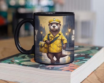 Sarah J Maas Inspired Mug, Otter Mail Service, Colorful Coffee Cup, Crescent City, Book Mugs, Fantasy Coffee Mug, Fantasy book lover