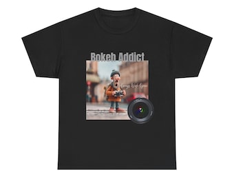 Bokeh Addict photo lover Tee funny guy version | Photography T-Shirt