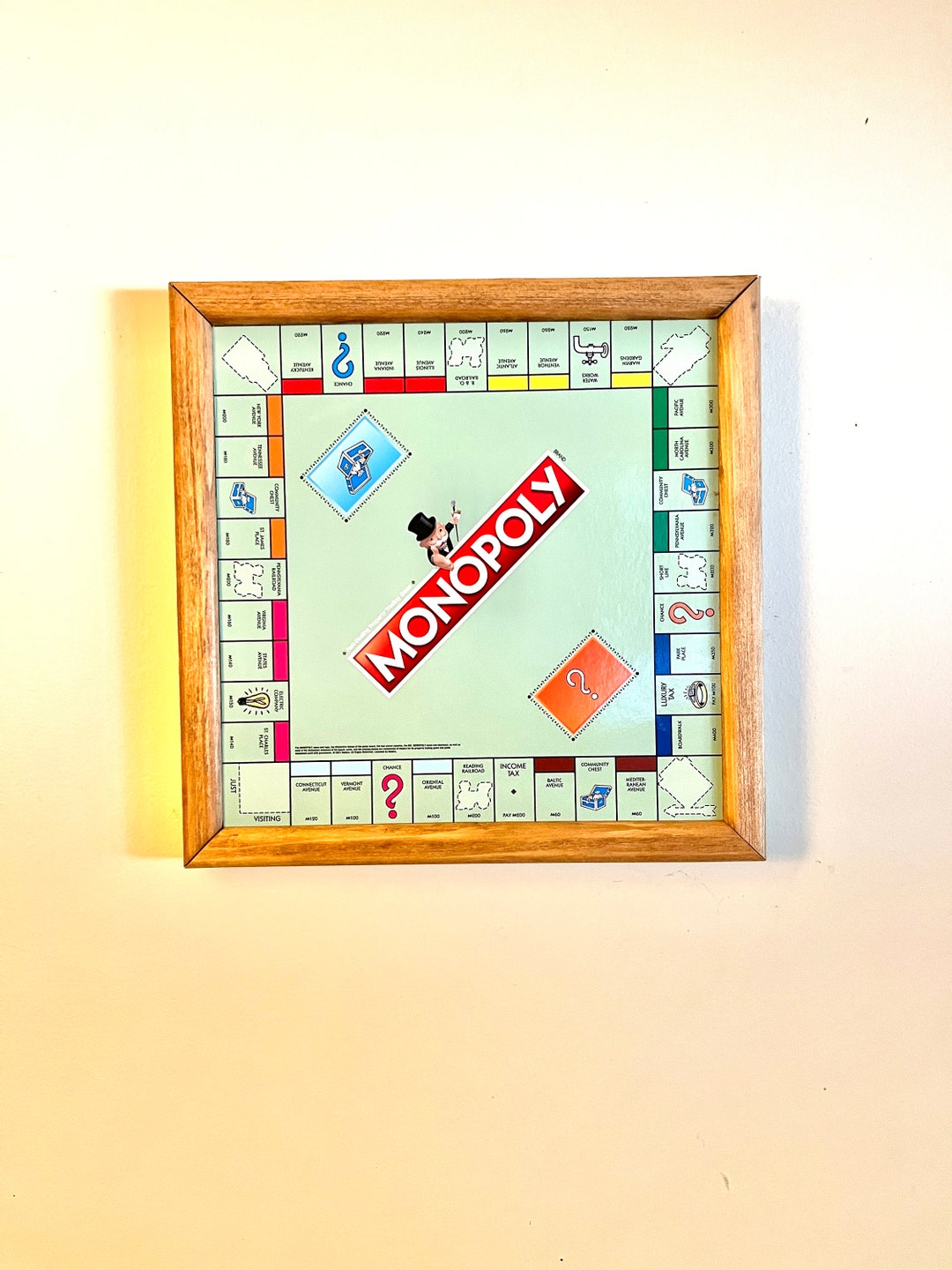 Mini MONOPOLY Travel Board Game Etsy