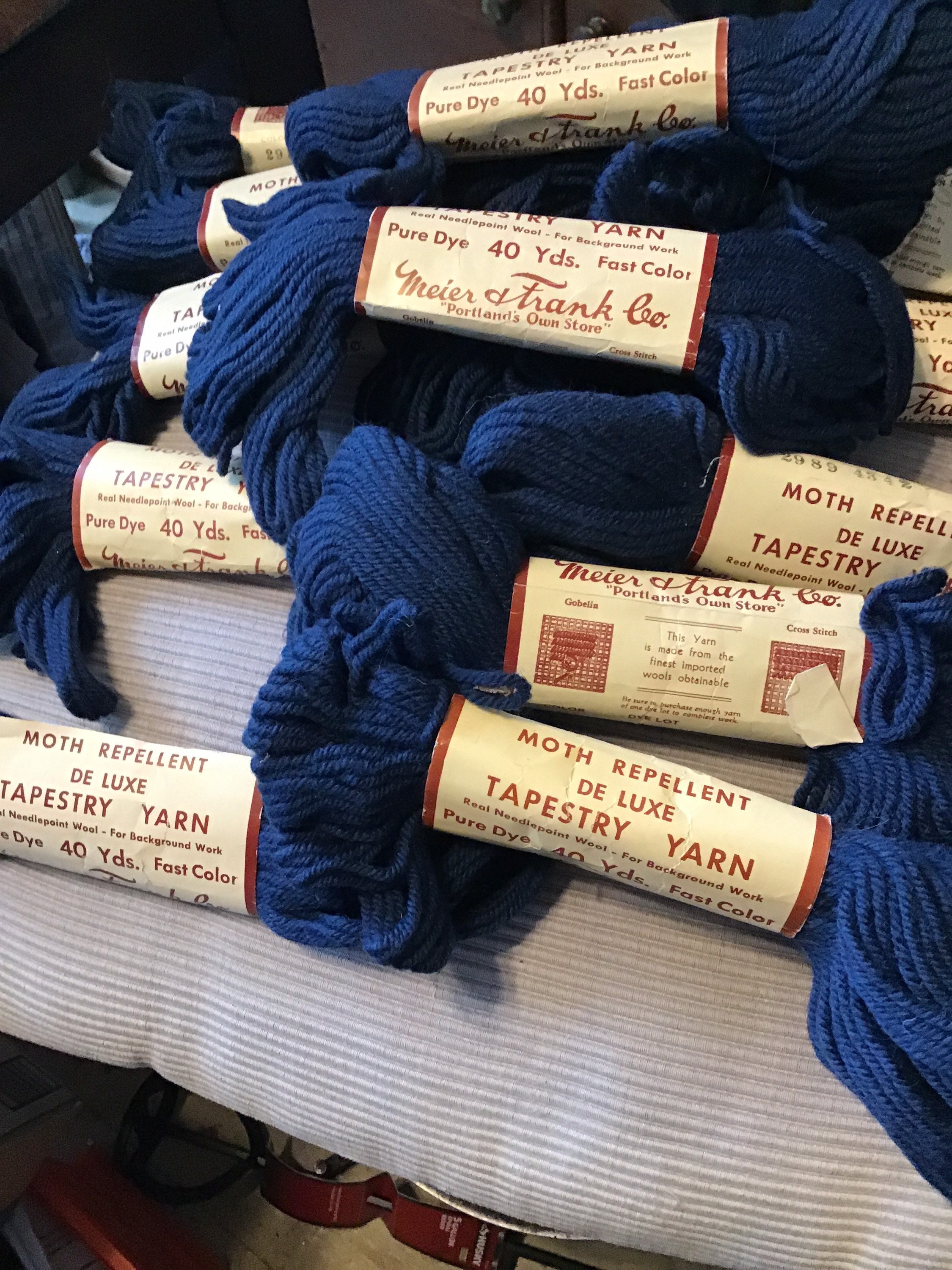 Wool Tapestry Yarn Lot Etsy