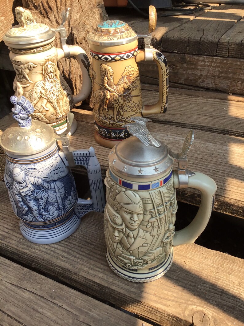 Avon Collector Beer Steins Etsy